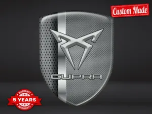 Seat Cupra Autocollants Pare-Chocs Sport Étoile Moderne